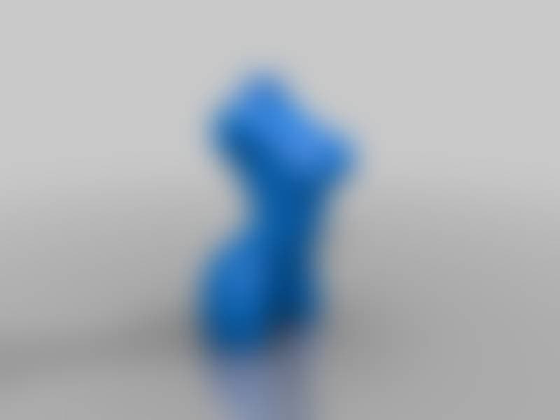Fit female torso 3