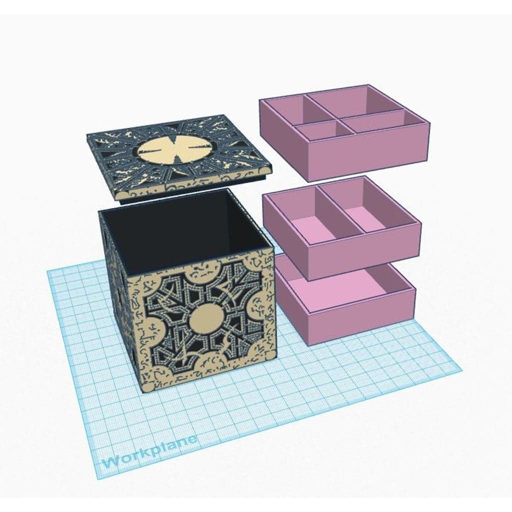 Шкатулка для драгоценностей «Восставший из ада» (конфигурация «Плач»)