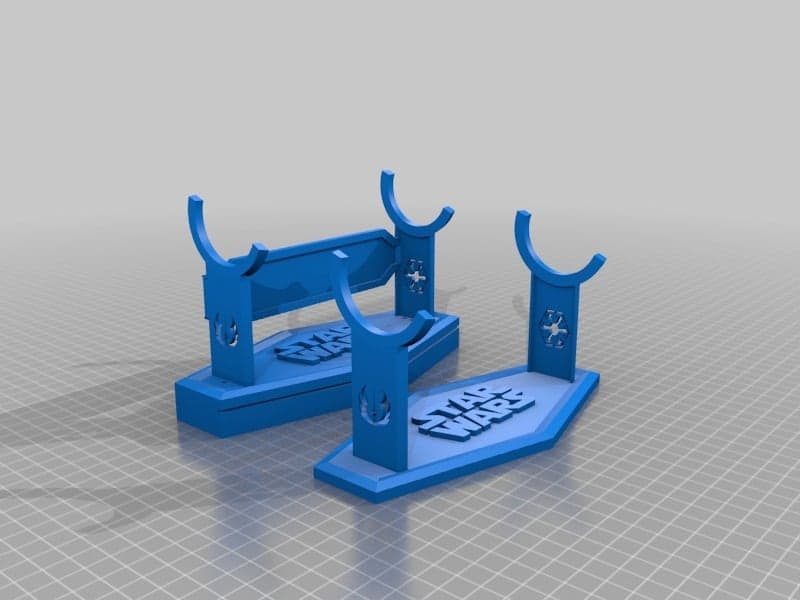 Полноразмерная подставка для светового меча «Звездные войны», настраиваемая