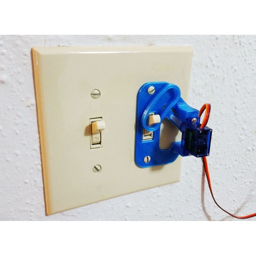 Крепление пластины сервопереключателя