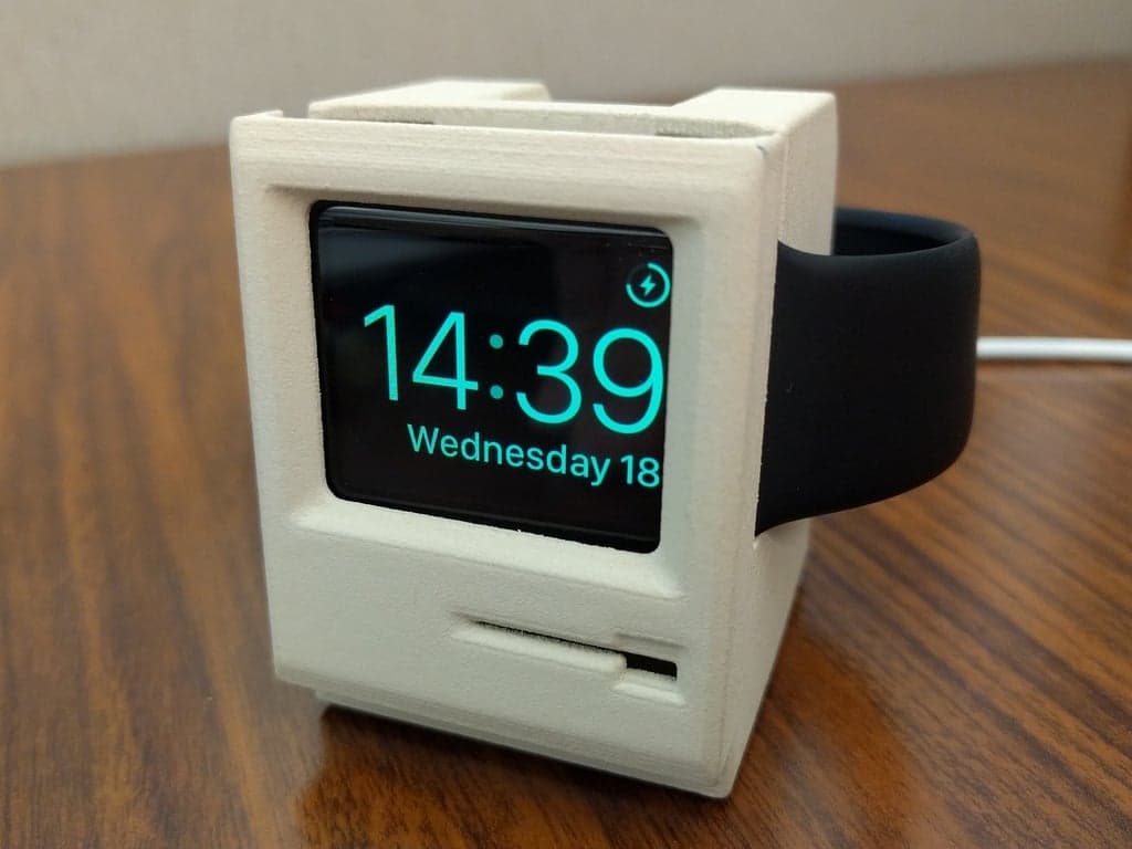 Док-станция для зарядки Apple Watch — классический Mac
