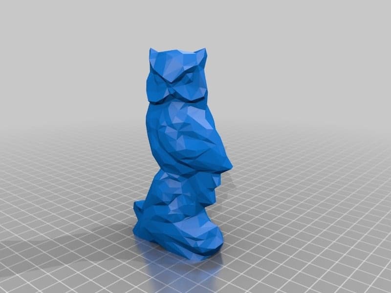Статуя совы 2