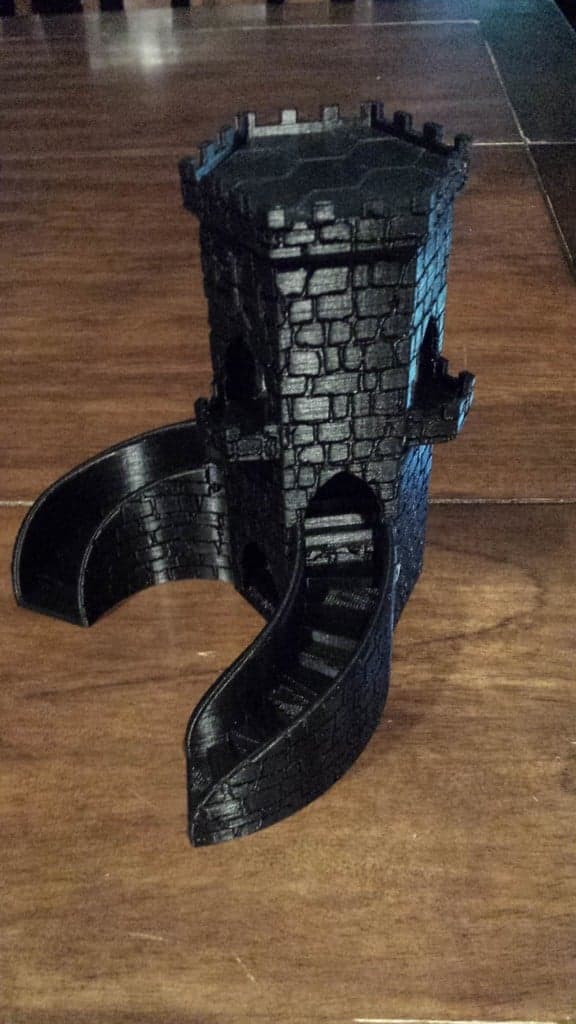 Трехходовая башня для игры в кости V.2