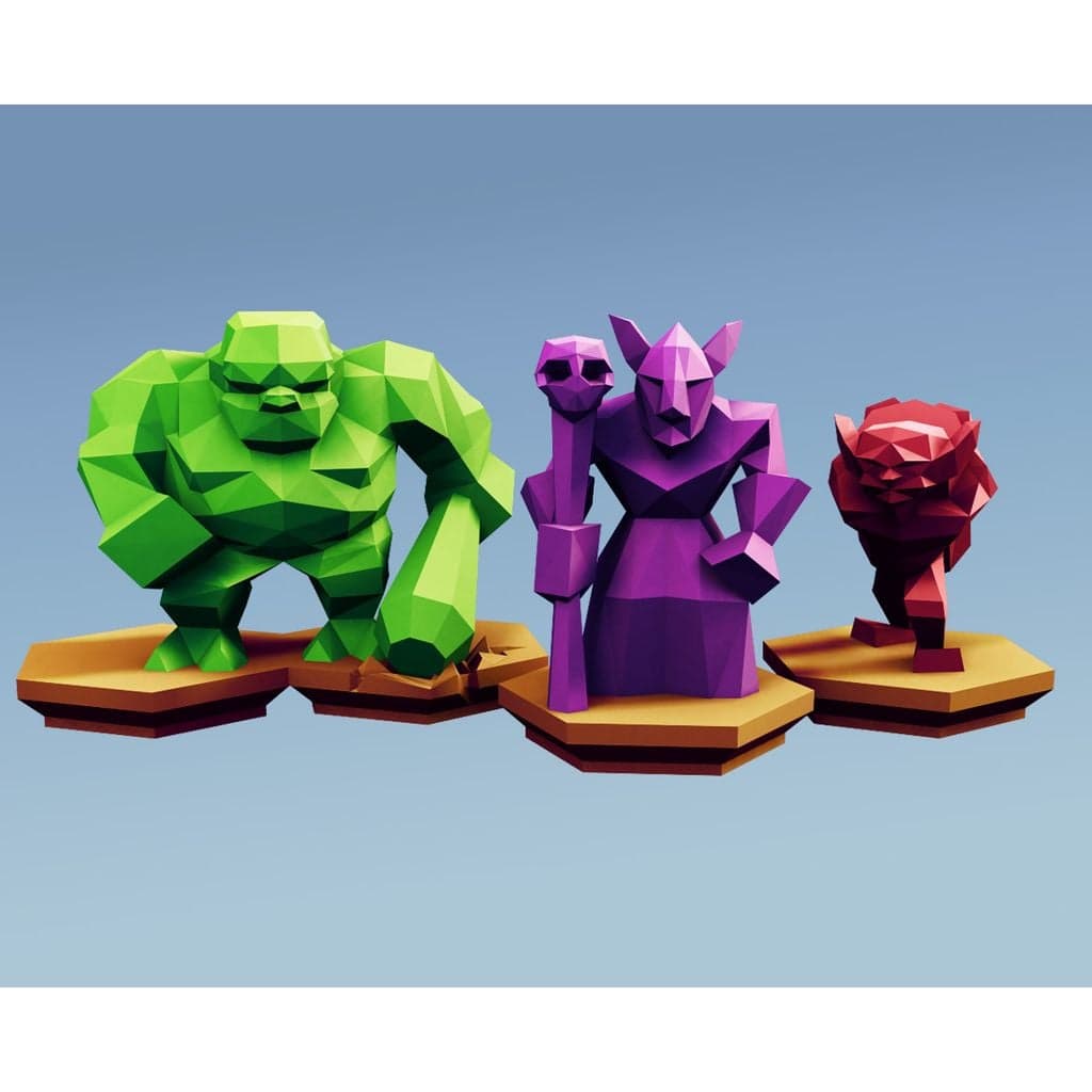 Настольный низкополигональный фэнтези — продвинутые юниты Орды