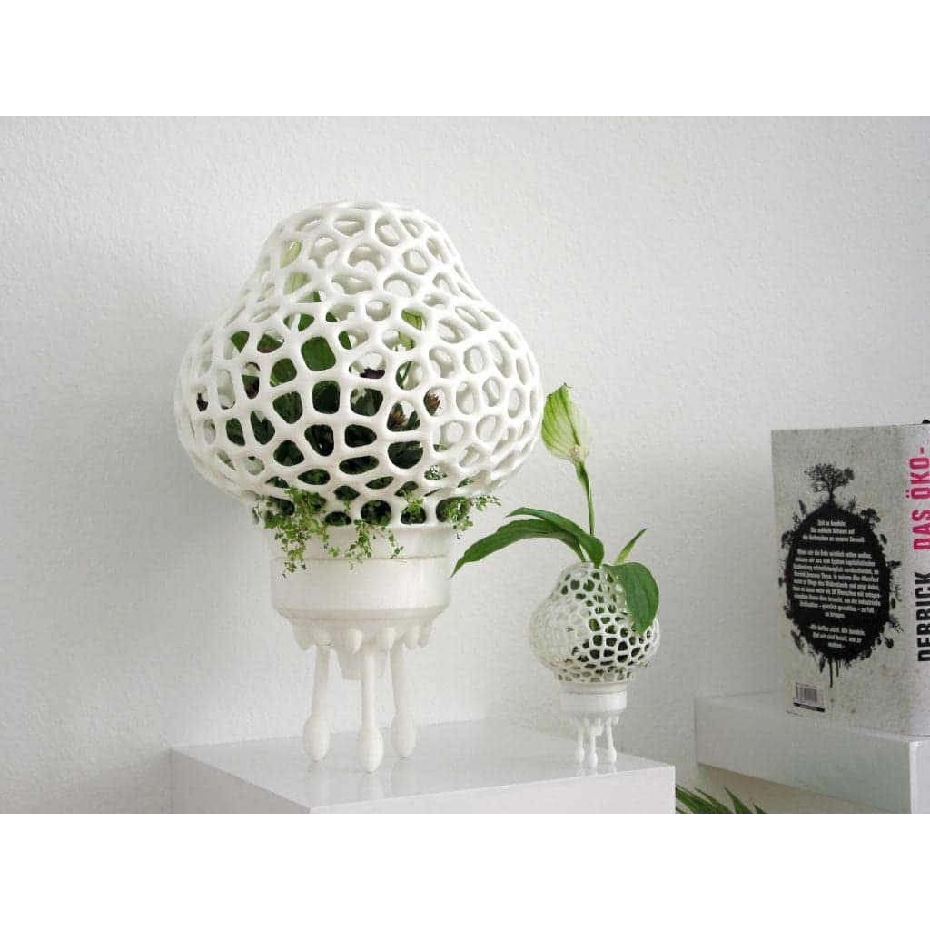 Большая космическая ракета с горшком