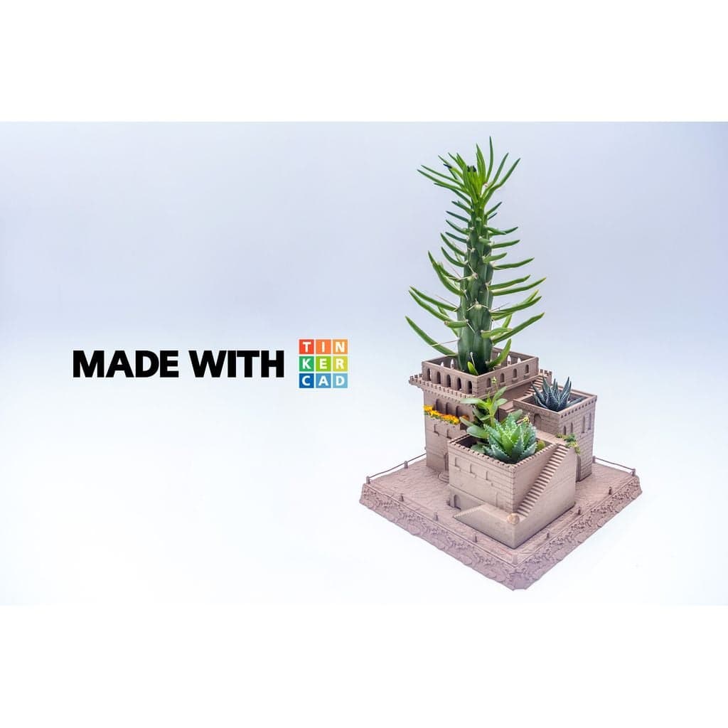 Мини-кашпо для ближневосточных вилл (3-в-1)