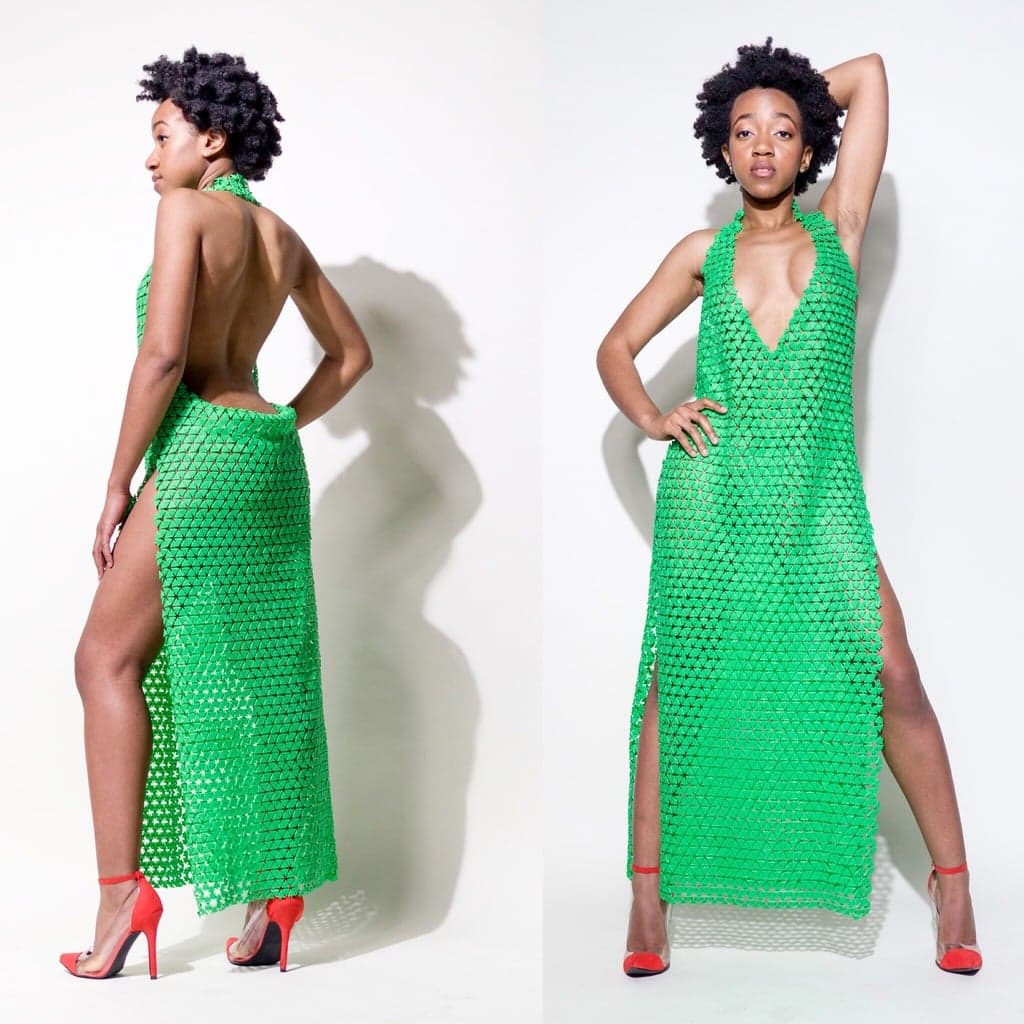 Треугольное платье