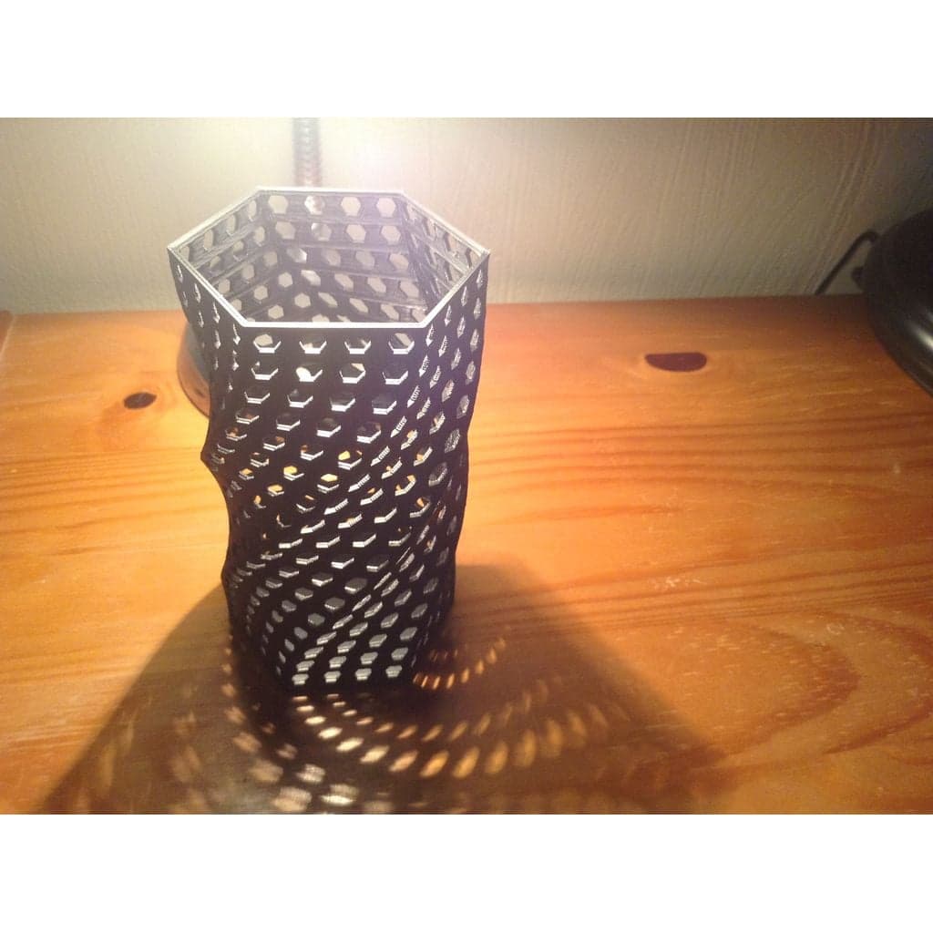 Шестиугольный поворотный держатель для карандашей/ручек