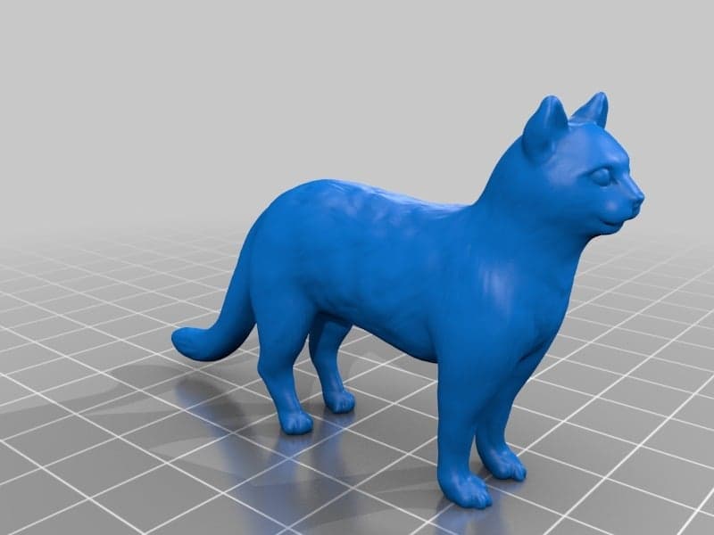 猫(Кошка)3Dデータ