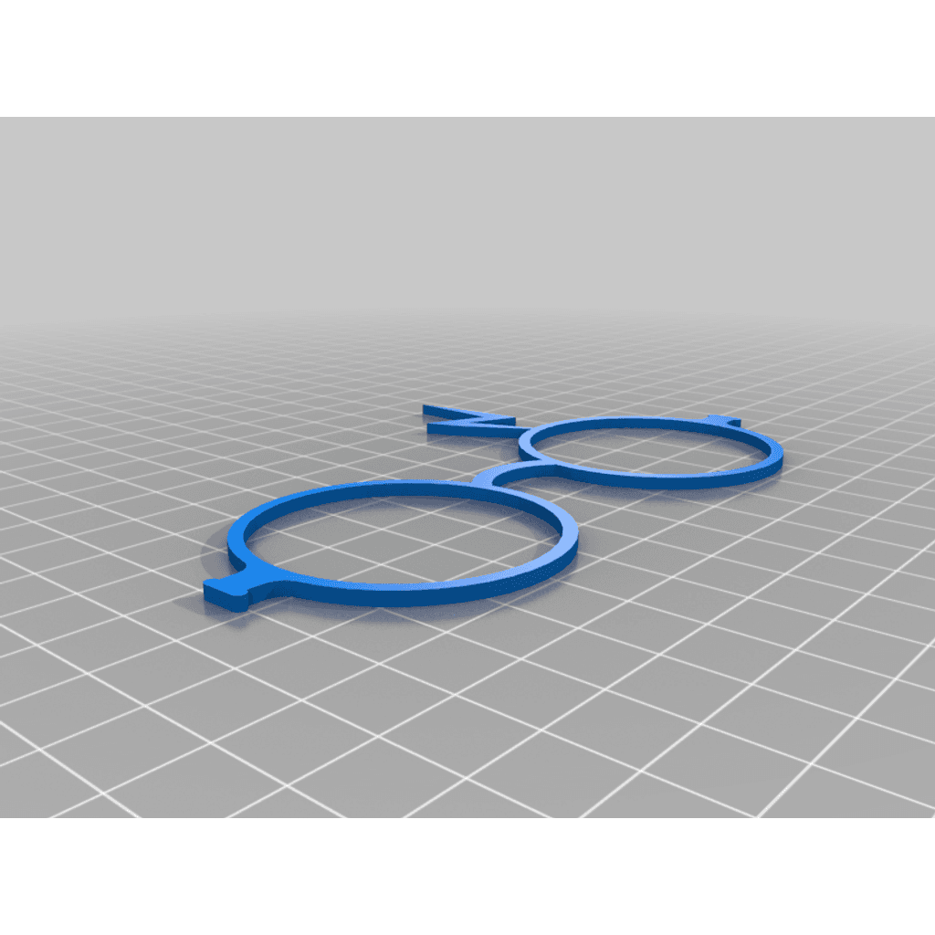 Очки Гарри Поттера - Snap Fit со шрамом