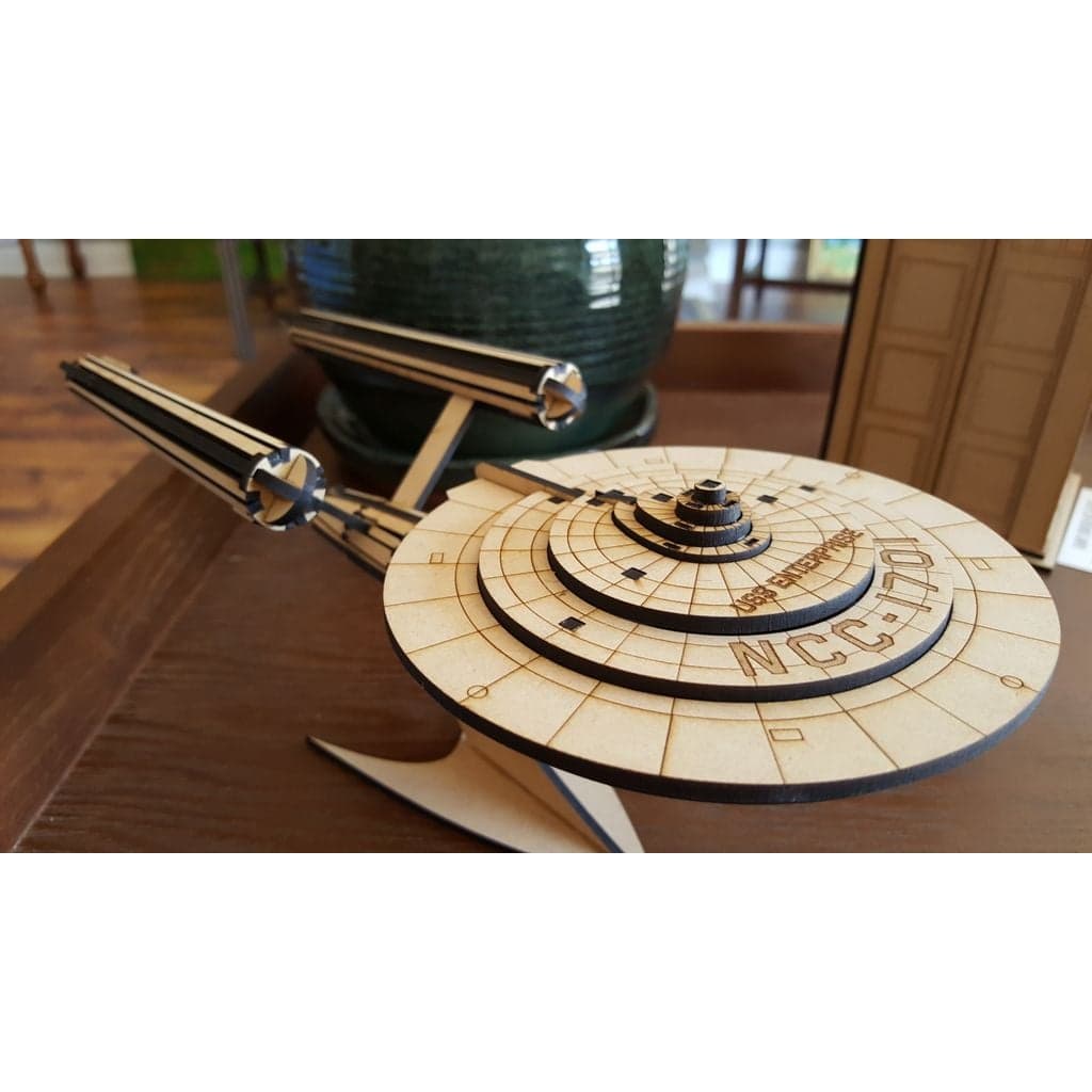 Лазерная резка Uss Enterprise