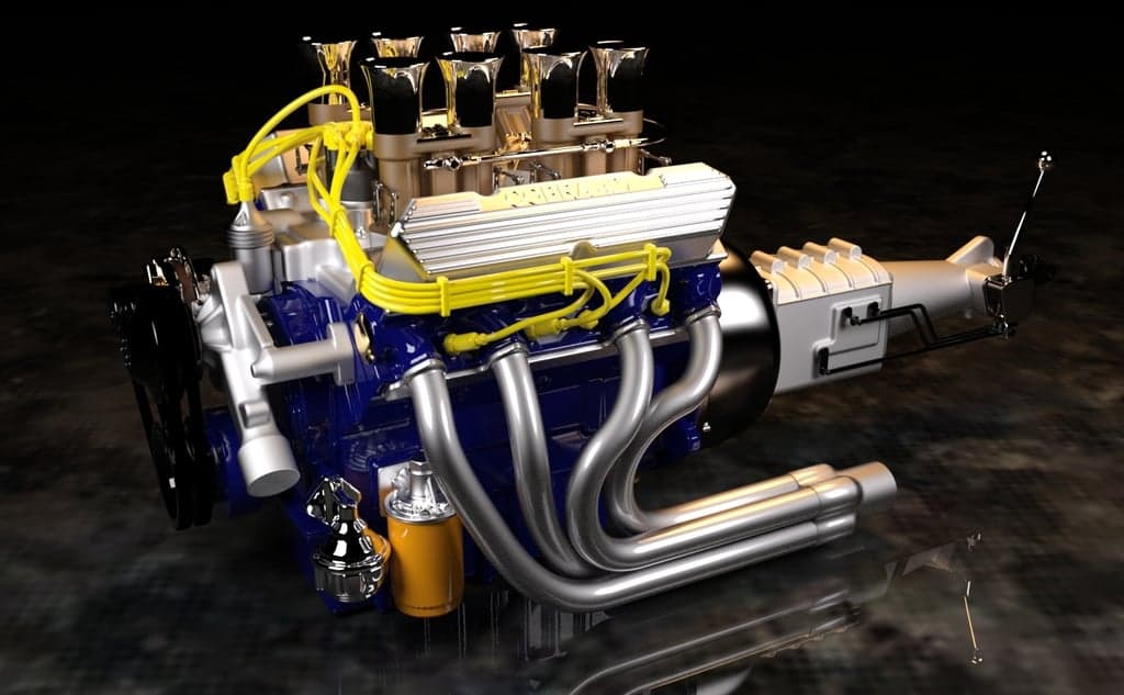 Настольная модель Ford 427 Cobra в масштабе 1:5