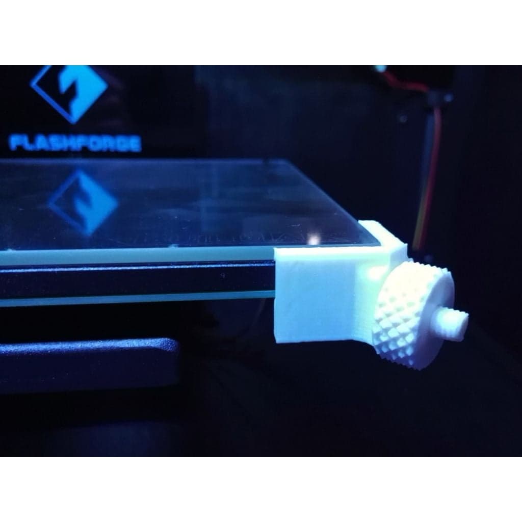 Настраиваемый регулируемый кронштейн для стеклянной кровати для FlashForge Creator Pro и т. д.