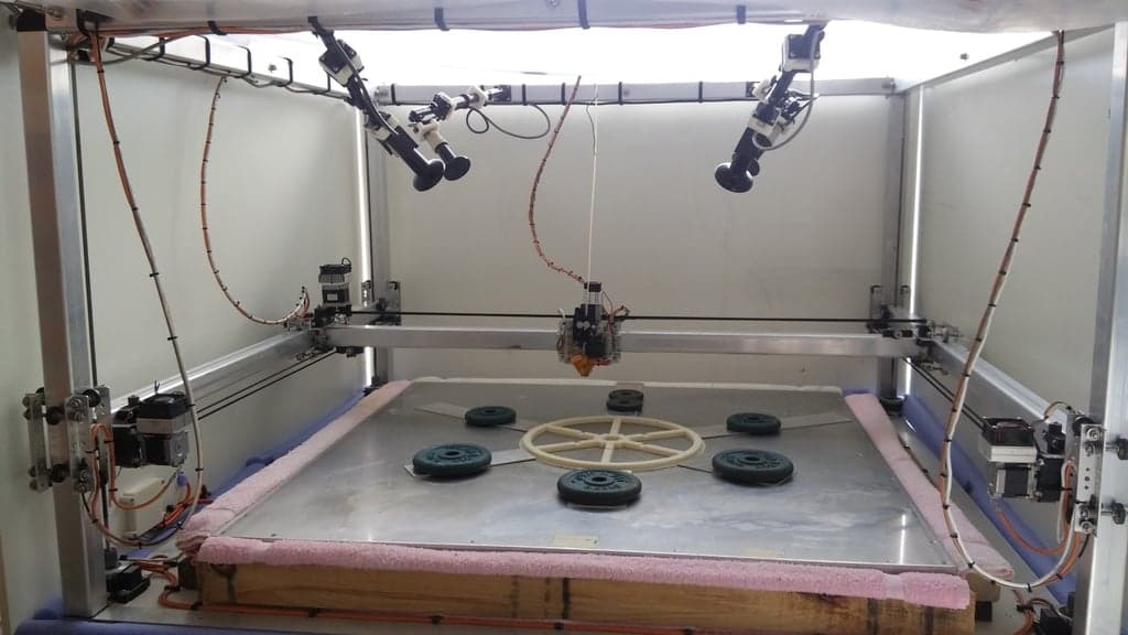 1200 x 1200 Крупномасштабный 3D-принтер своими руками — Sub33D v3.07