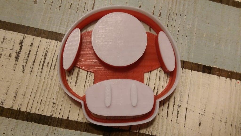 Грибная формочка для печенья