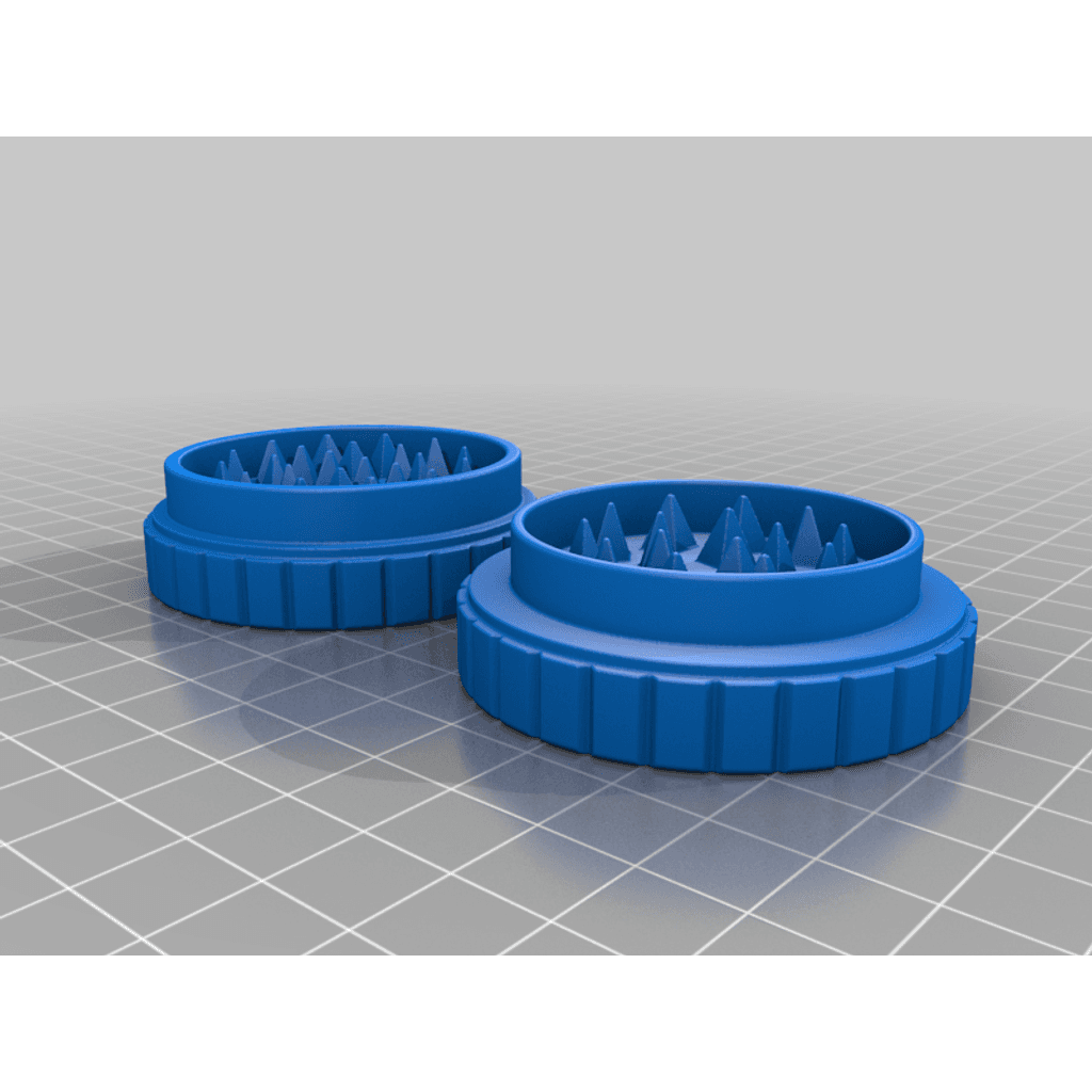 Herb Grinder V3 - Версия вокселей - Идеальная геометрия.