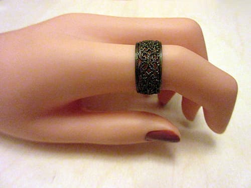 Кольцо с узором №5