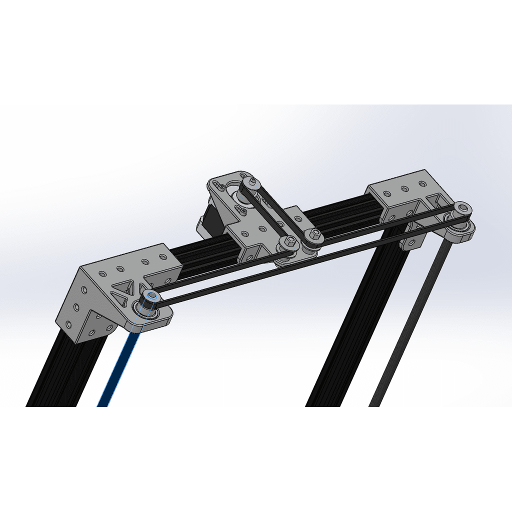 Tevo Tarantula с одним двигателем и двойной осью Z