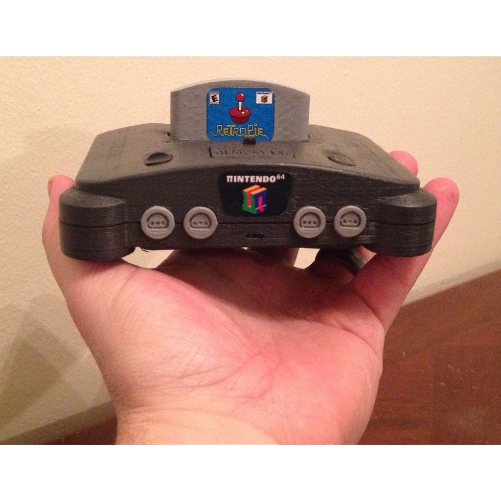 Π64 (мини-корпус N64 для RPi3 и 4)