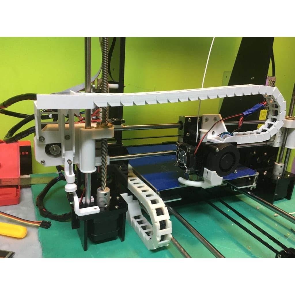 Anet a8 Тросовая цепь по оси X с концевым упором Z