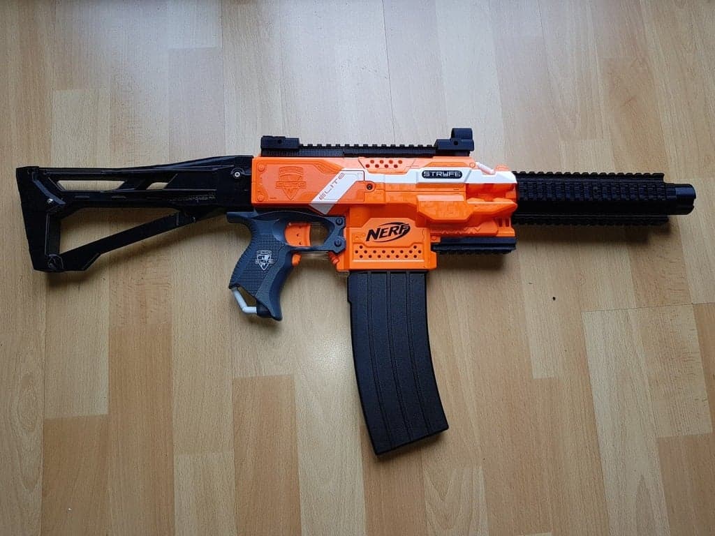 Nerf Stryfe M4 как ствол