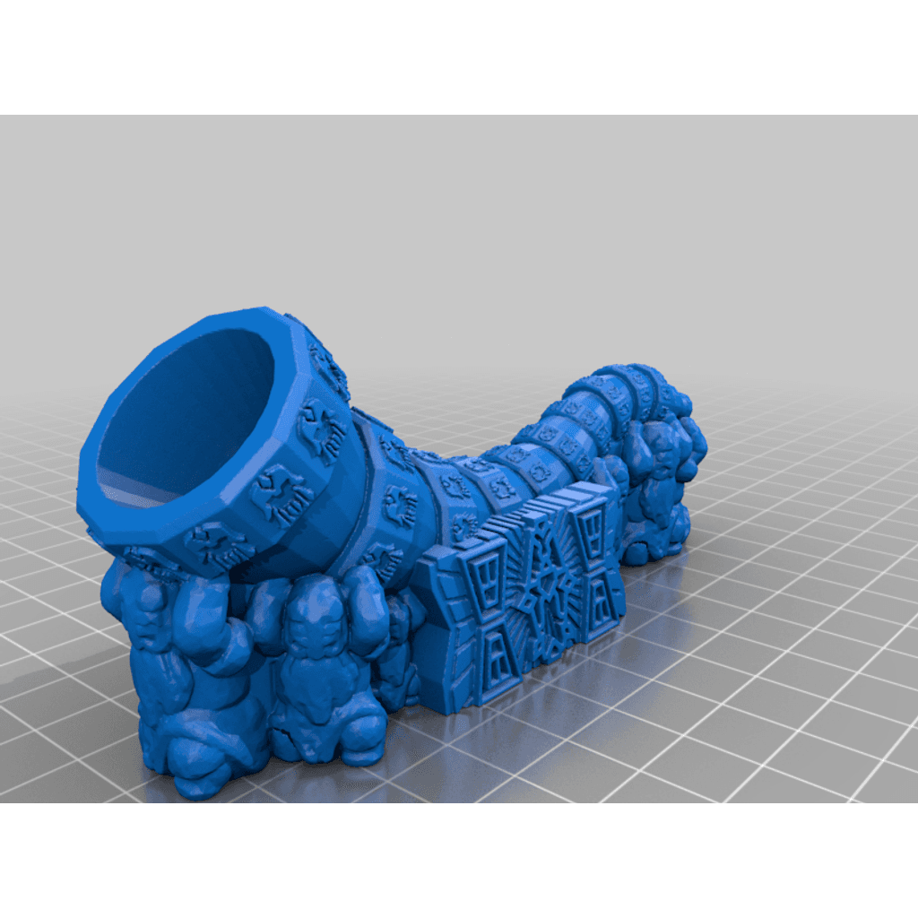 Декор для раскопок: Большой гномий рог (28 мм, героический масштаб)