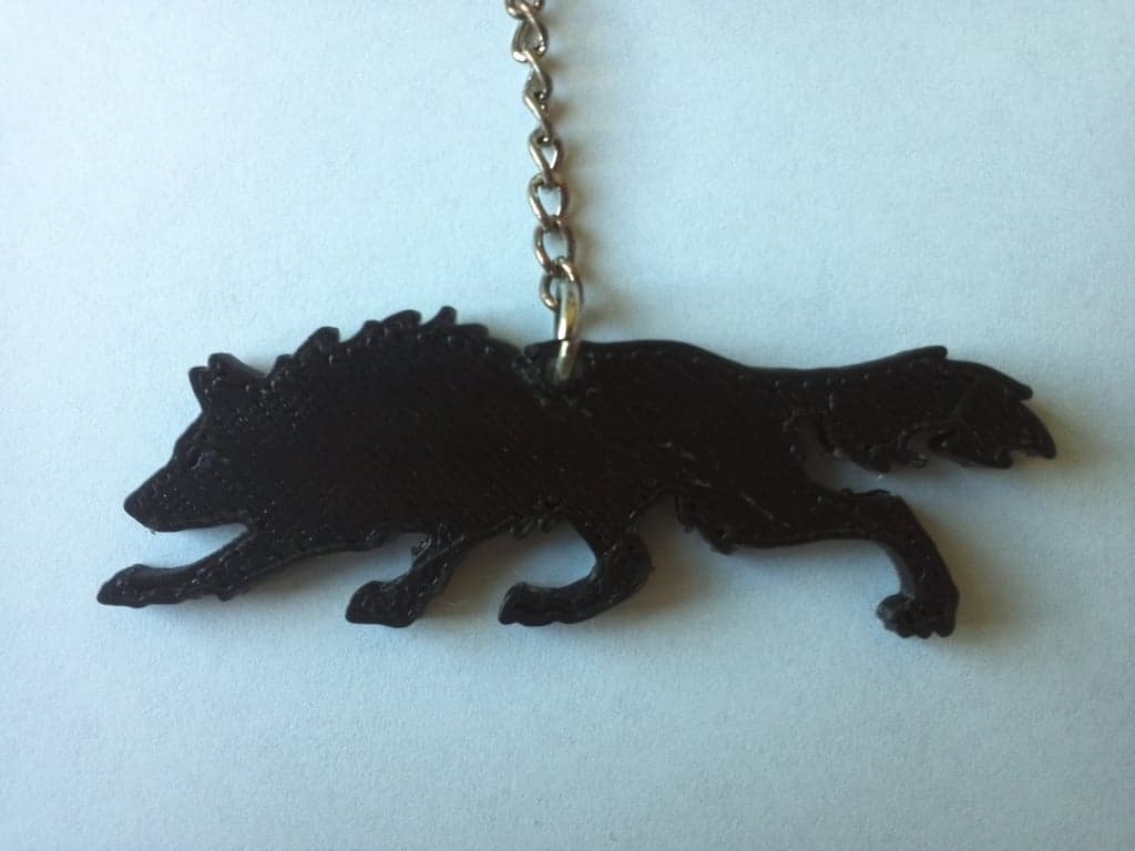 Брелок Волк