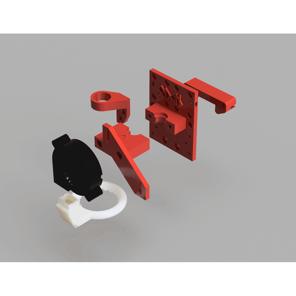 Anet A8 — модульная каретка X V4 для Bowden (E3D V6)