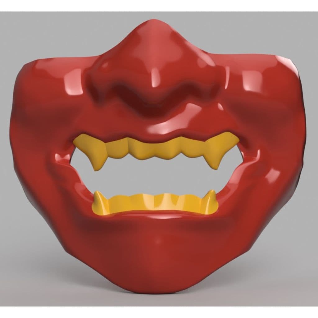 Полумаска самурая (Мемпо)