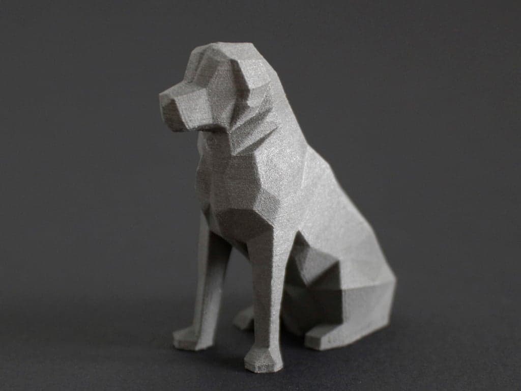 Низкополигональная золотистый ретривер — Бето