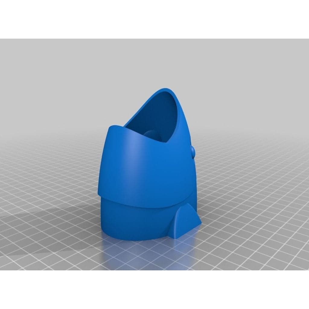 Рыбная ручка-горшок