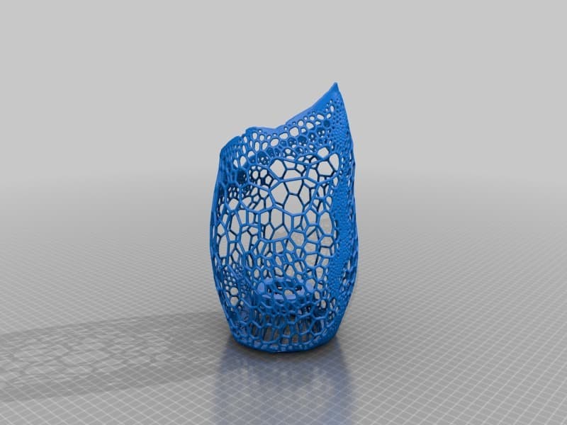 Листовая лампа вороного