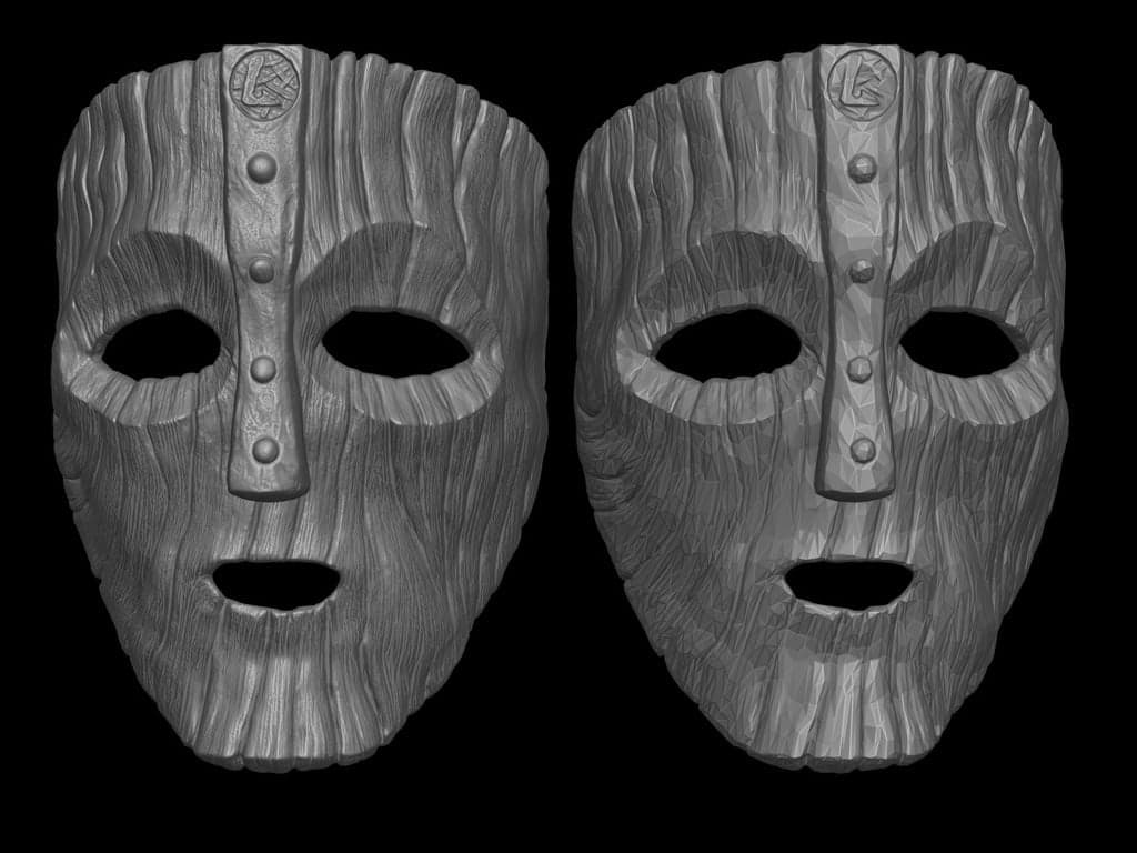 Маска Локи из фильма "Маска"