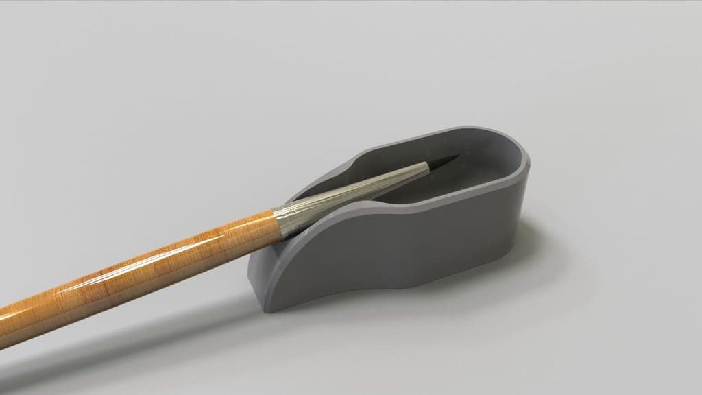 Эргономичный лоток для краски и держатель для кистей №1