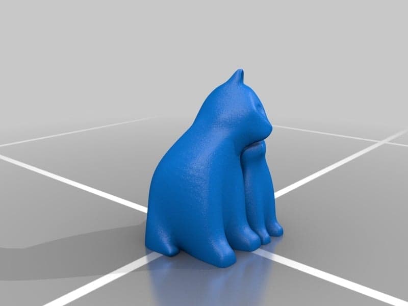 Обнимающиеся кошки