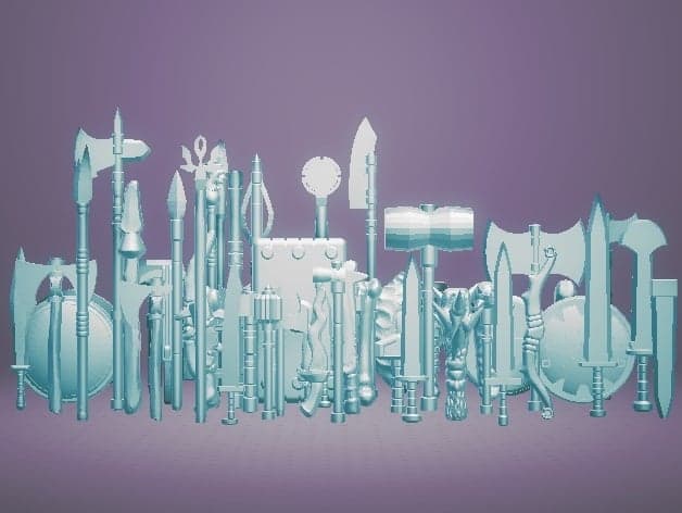 Фэнтезийный арсенал (28 мм/героический масштаб)