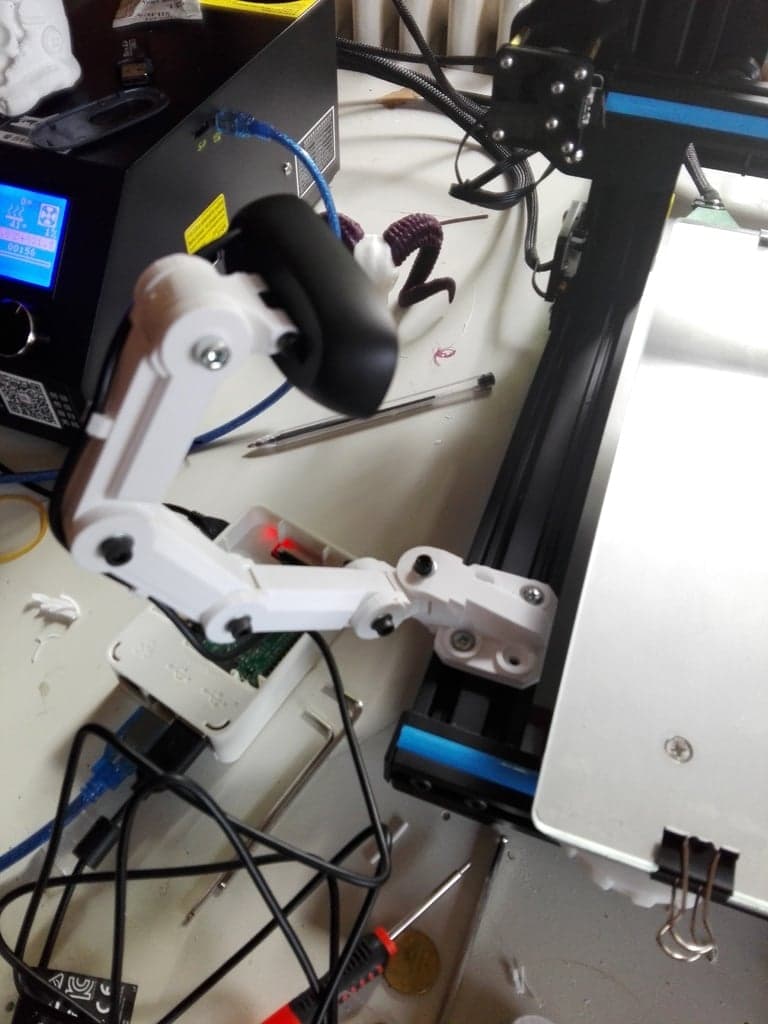 Универсальное крепление для камеры T-slot/V-slot: CR10, Tevo Tornado, Ender 3, Logitech C270/C920, PiCamera, GoPro и др. (обн. 14/08)