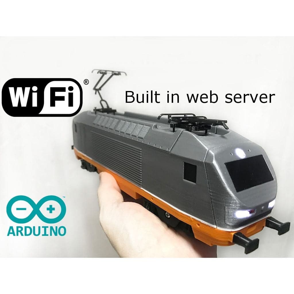 Локомотив Hectorrail 141 Wifi для Os-Railway - железнодорожная система, полностью распечатанная на 3D-принтере