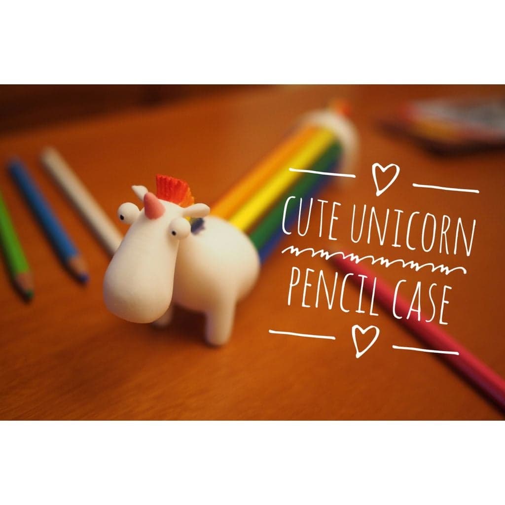 Милый пенал с единорогом