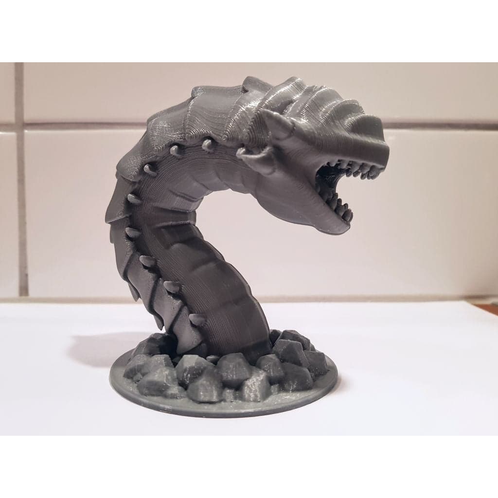 Фиолетовый червь