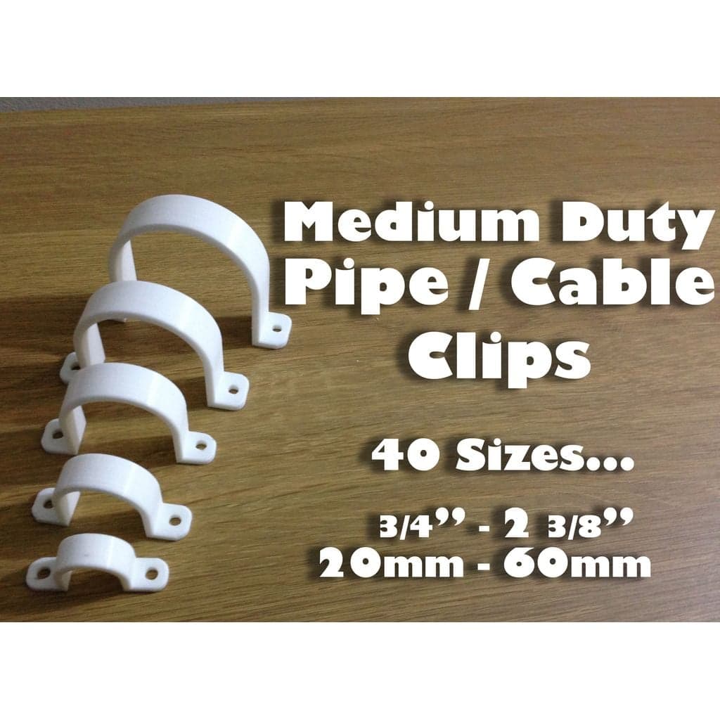 Зажим для труб/кабелей от 20 мм до 60 мм, все размеры