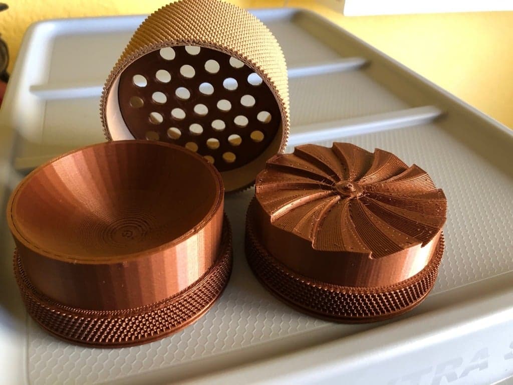 Turbine — 74-миллиметровая беззубая измельчитель трав, ремикс