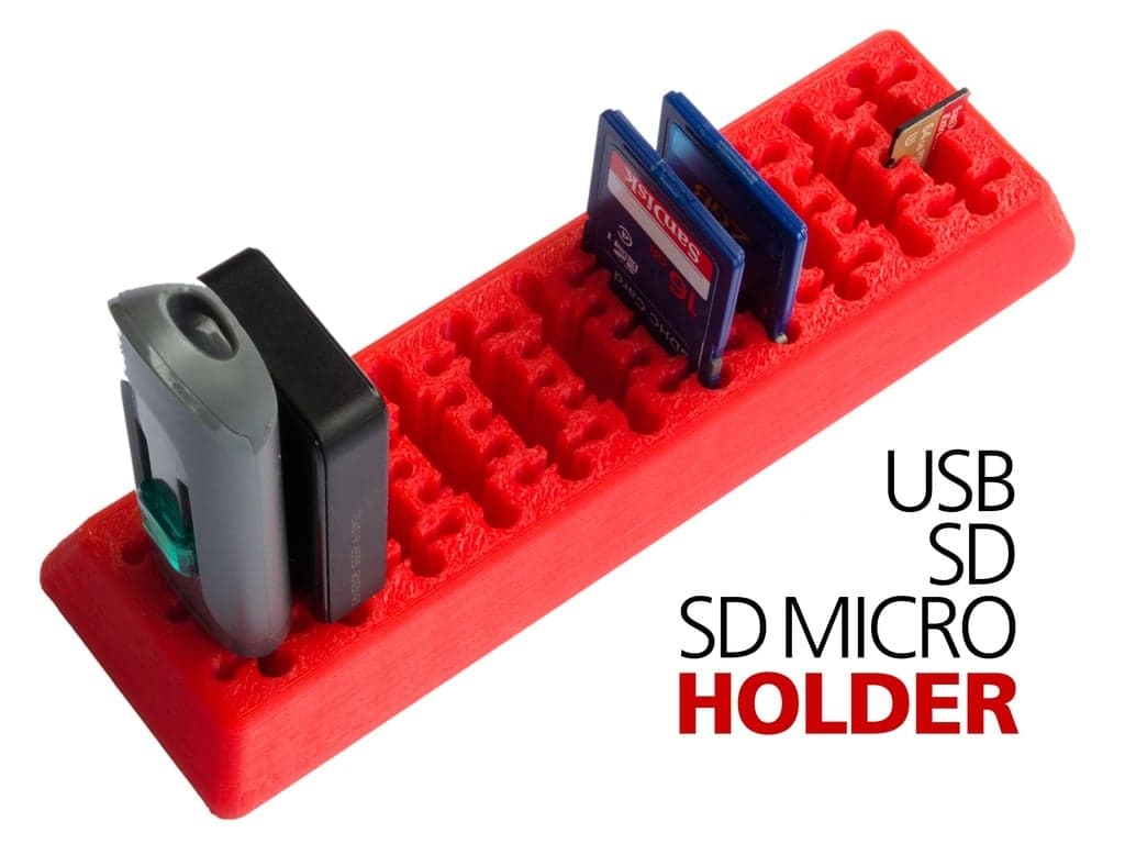 Usb Sd Sd Micro Держатель комбинированный