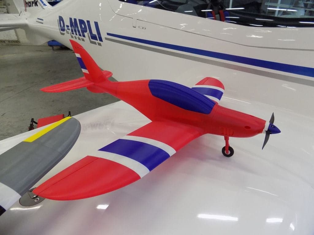 Бесплатная 3D-печать RC Shark в масштабе 1/8 (Shark.Aero)