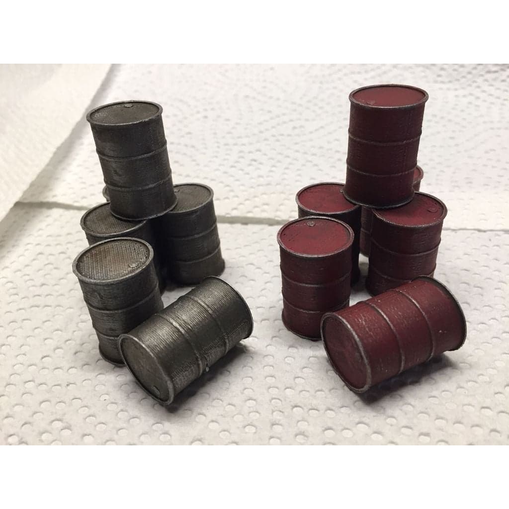 Миниатюрная бочка с маслом для варгейминга