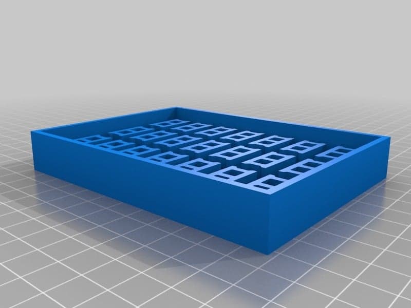 Форма для бетонных шлакоблоков 1/20