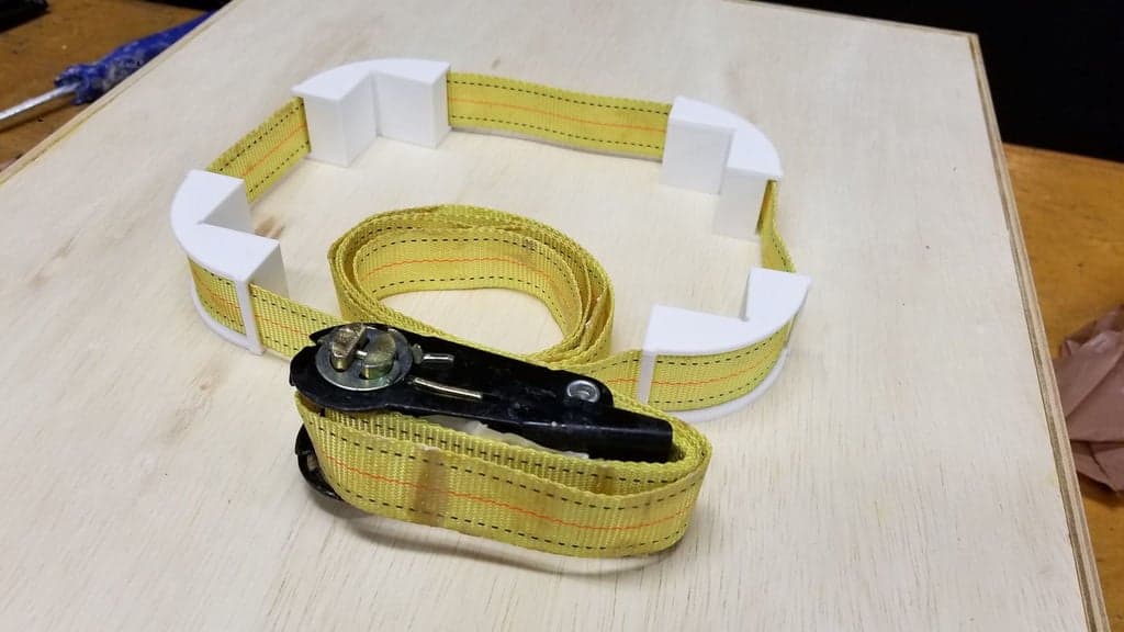 Угловые блоки для ленточного зажима