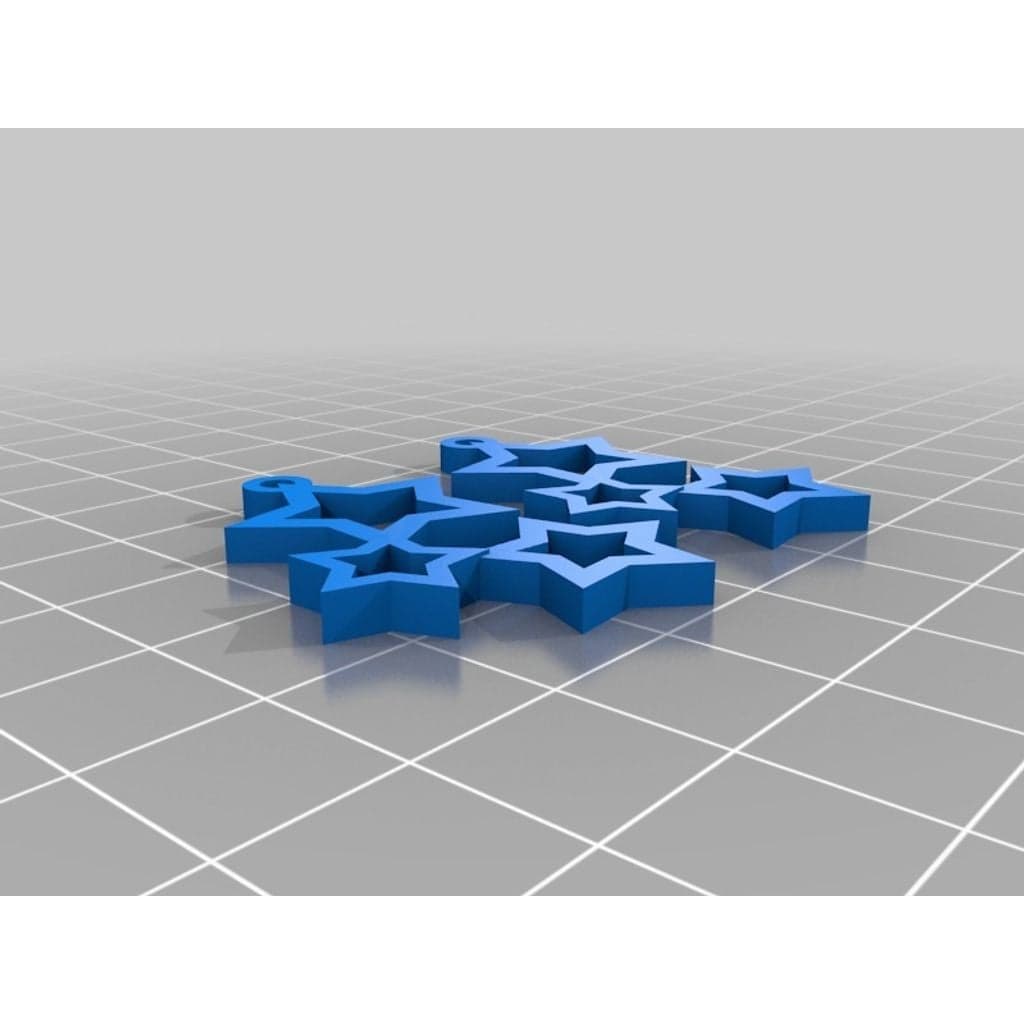 Звездные серьги