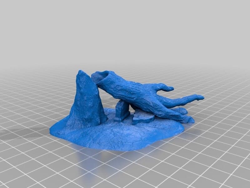 28 мм надгробие и дерево