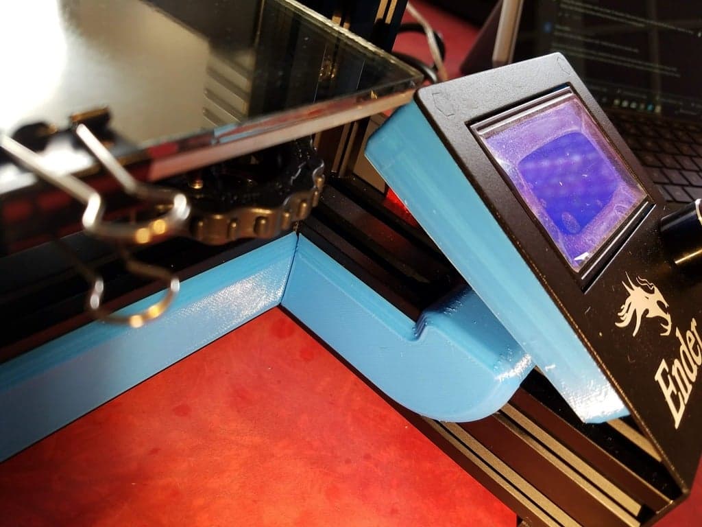 Крышка ленточного кабеля Ender 3 Lcd